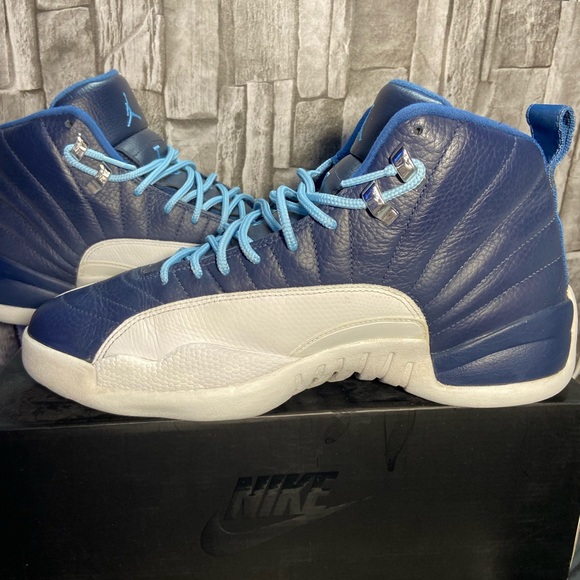 Retro Jordan 12 obsidian blue size 10 - Picture 3 of 8